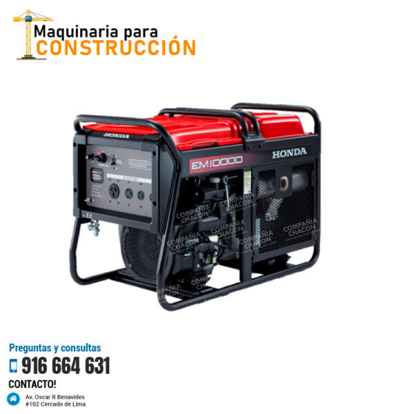 GENERADOR HONDA EM10000K1 – 10KW