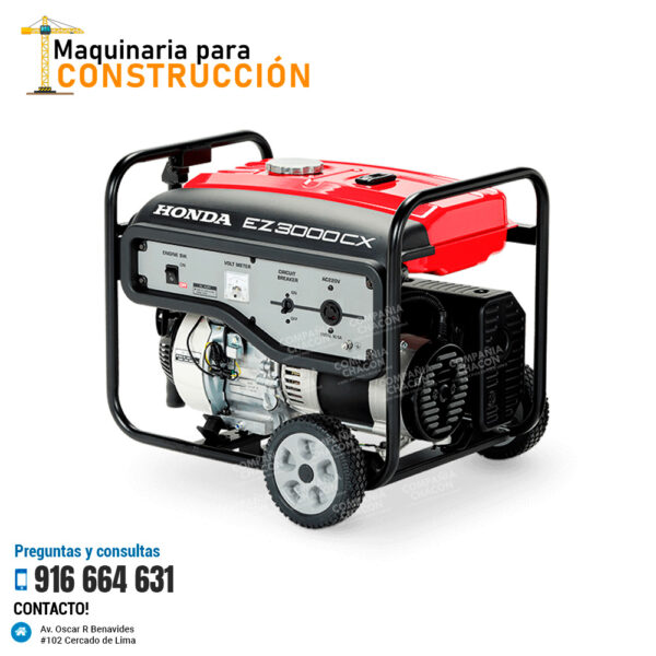 GENERADOR HONDA EZ3000CX – 3KW