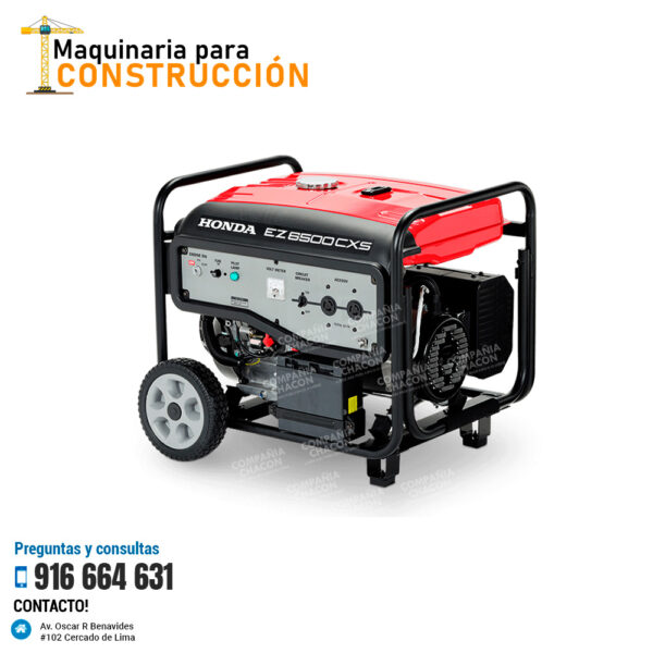GENERADOR HONDA EZ6500CXS – 6.5KW