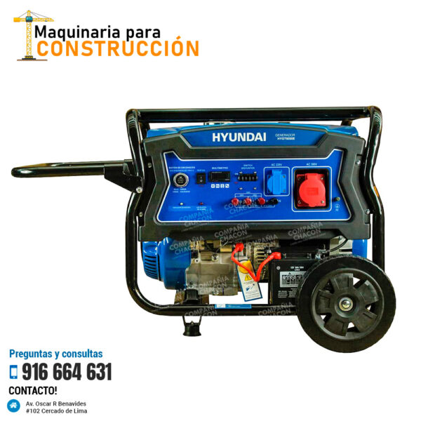GENERADOR HYUNDAI HYG9250E 7.5KW