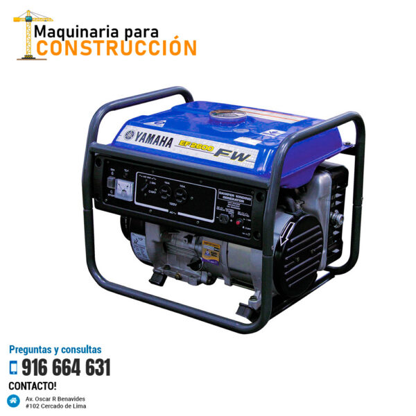 GENERADOR YAMAHA EF2600FW