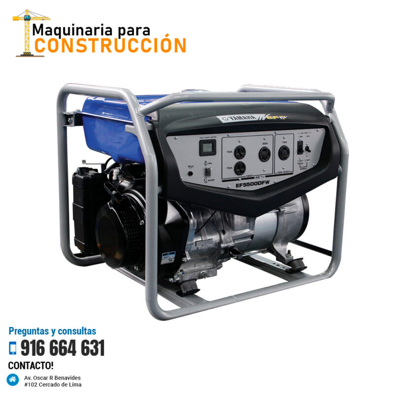 GENERADOR YAMAHA EF5500DFW