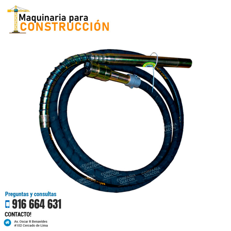 MANGUERA VIBRADORA DE 2 PULGADAS