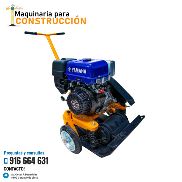 PLANCHA COMPACTADORA CON MOTOR YAMAHA MX360