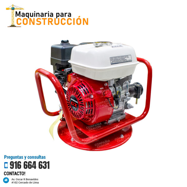 VIBRADORA DE CONCRETO CON MOTOR HONDA DE 5.5 HP